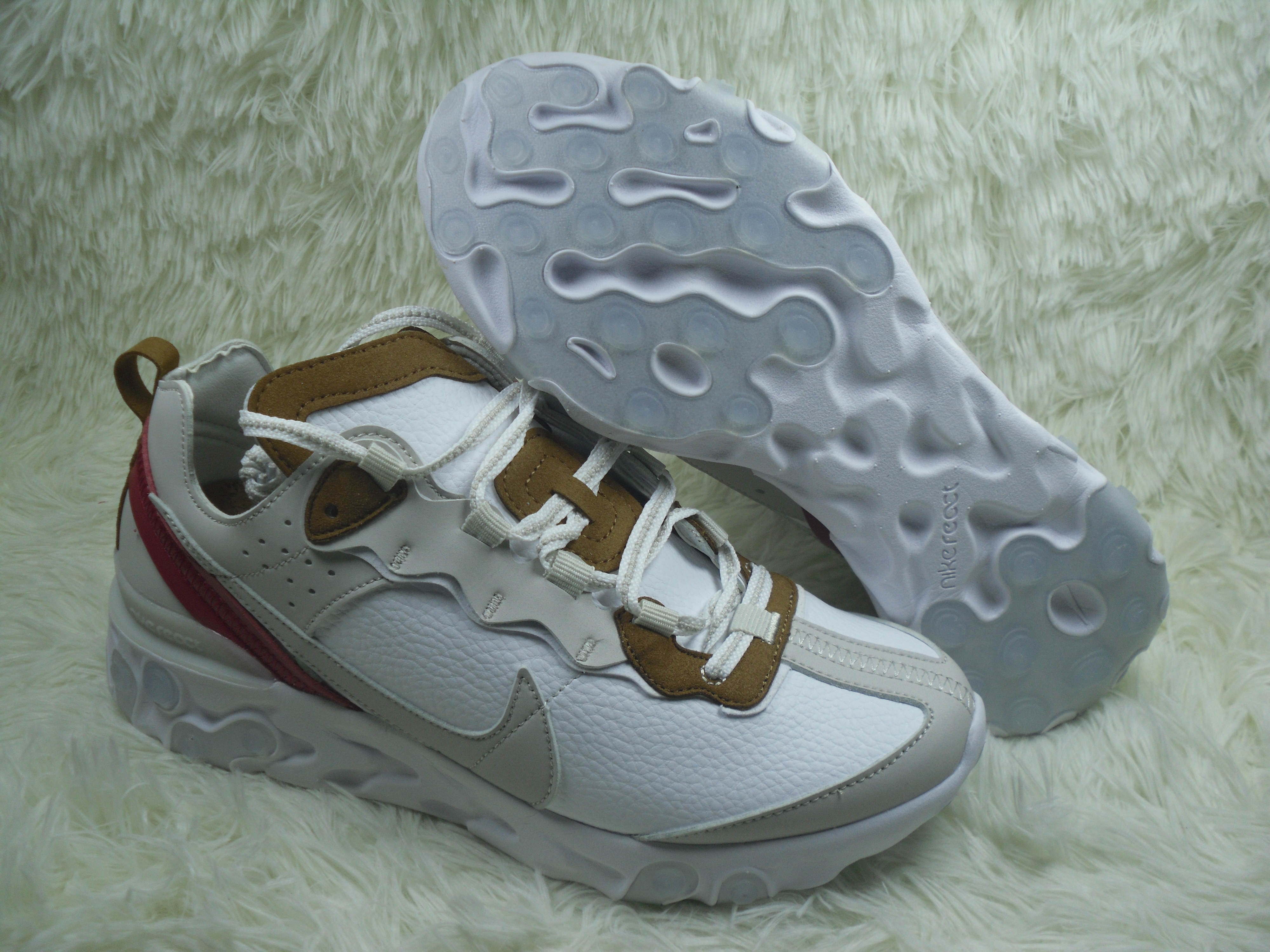 Nike Rest Under Cover Red White Brown Grey Shoes
